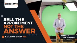 Proactive Training Solutions automotive sales training video — Sell the Appointment, Not the Answer