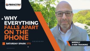 Proactive Training Solutions automotive sales training video — Why Everything Falls Apart on the Phone