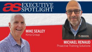 Michael Renaud and Mike Sealey discussing automotive dealership sale fundamentals in AutoSuccess' Executive Spotlight.